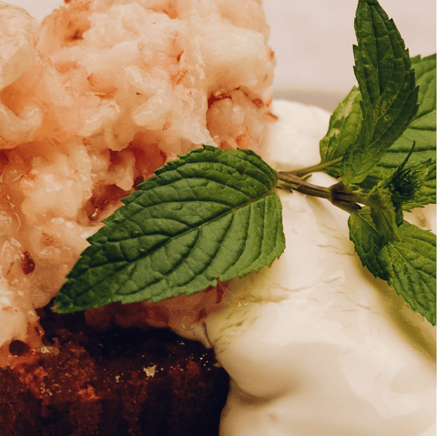TikTok Hype shaved fruit ice mit Bananenbrot & Joghurt 🔥 - Glowkitchen Bananenbrot