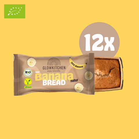 12er Box Sparbundle Mini Banana Bread "natur"