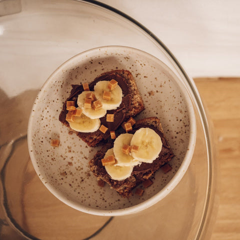 Bananenbrot: süßes Frühstück im Bett 🥰 - Glowkitchen Bananenbrot 