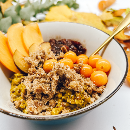 Rezept: Herbstliches Kurkuma Porridge