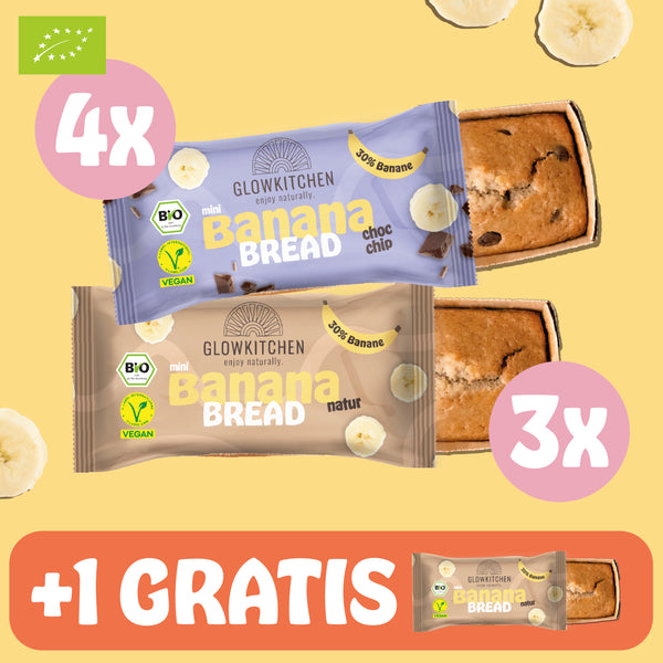 Starterpaket Mini Banana Bread 7+1 GRATIS
