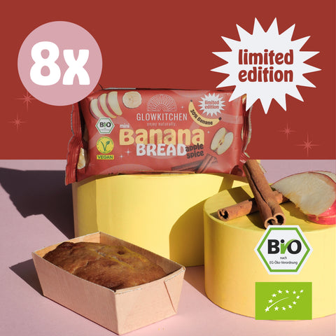 8 x Mini Banana Bread -  apple spice LIMITED EDITION