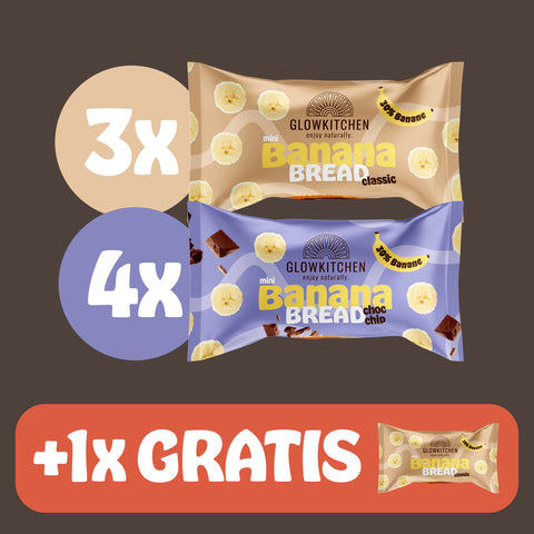 Starterpaket Mini Banana Bread 7+1 GRATIS