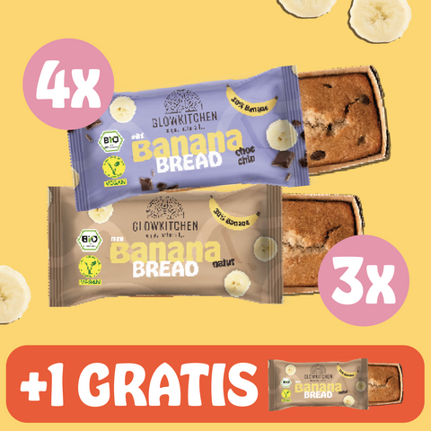 Starterpaket Mini Banana Bread 7+1 GRATIS
