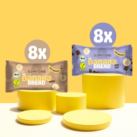 16 x Mini Banana Bread Mixed Box