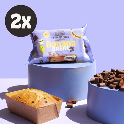 2 x Mini Banana Bread - choc chip