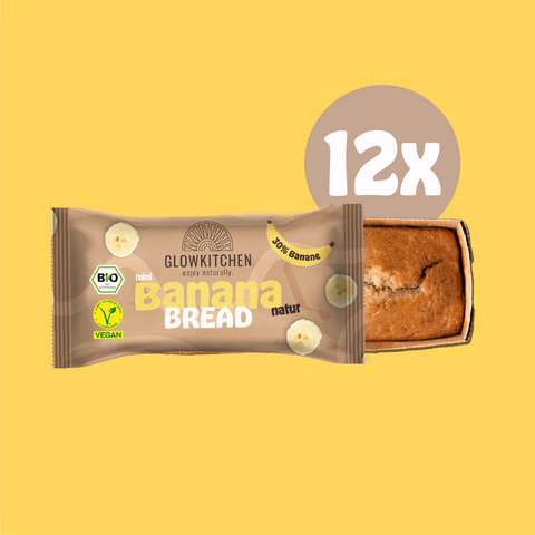 12er Box Sparbundle Mini Banana Bread "natur"