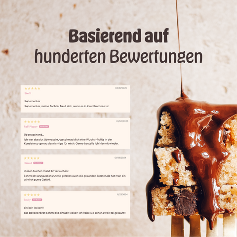 4 x Bananabread - chunky choc