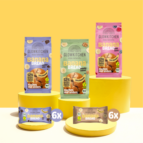 Probierpaket Banana Bread - alle Sorten