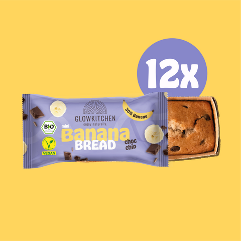 12er Box Sparbundle Mini Banana Bread "choc chip"