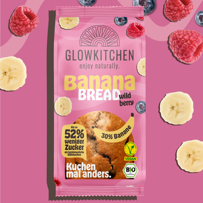 Banana Bread - wild berry